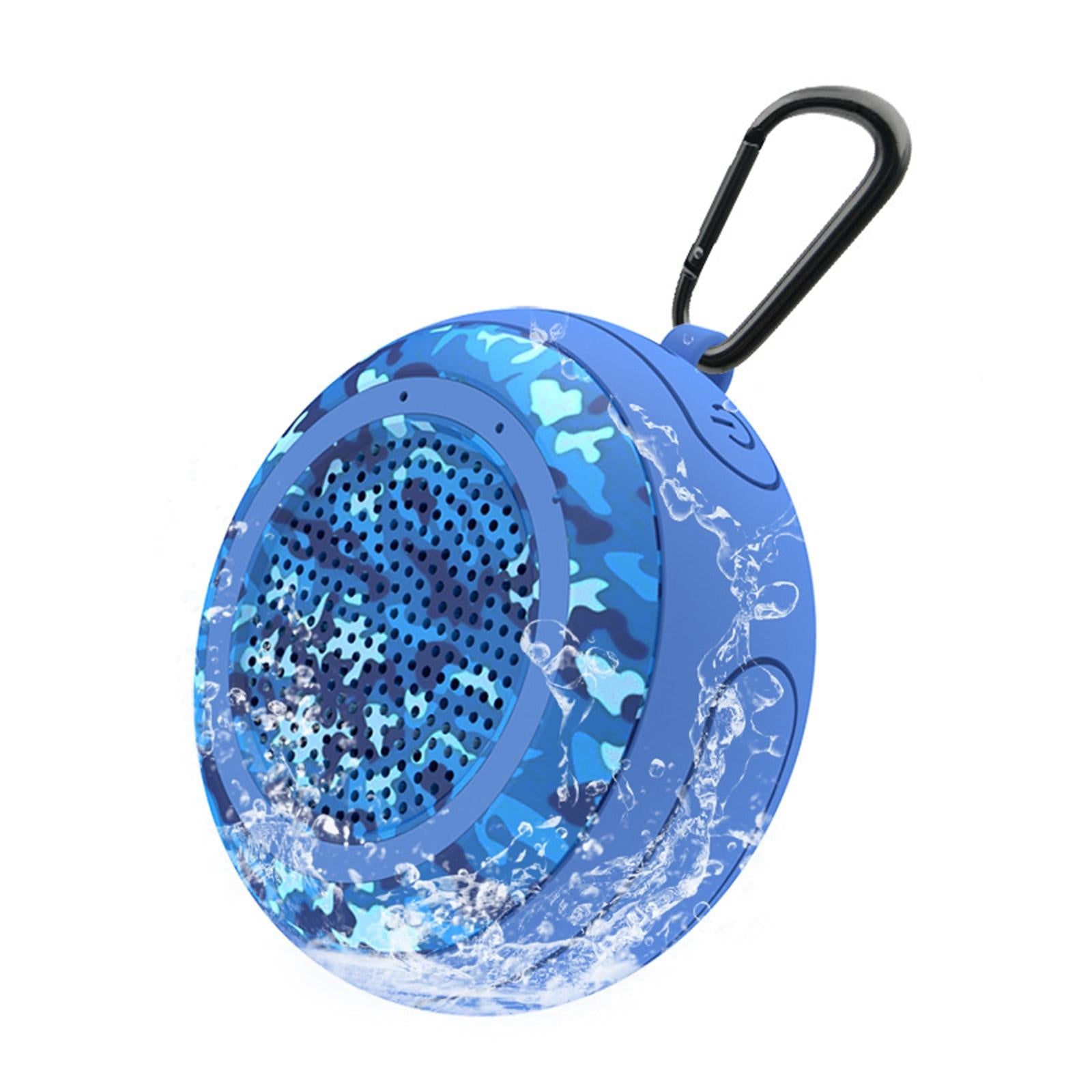 Portable Waterproof Bluetooth Speaker Floating for Pool Beach Boating Blue