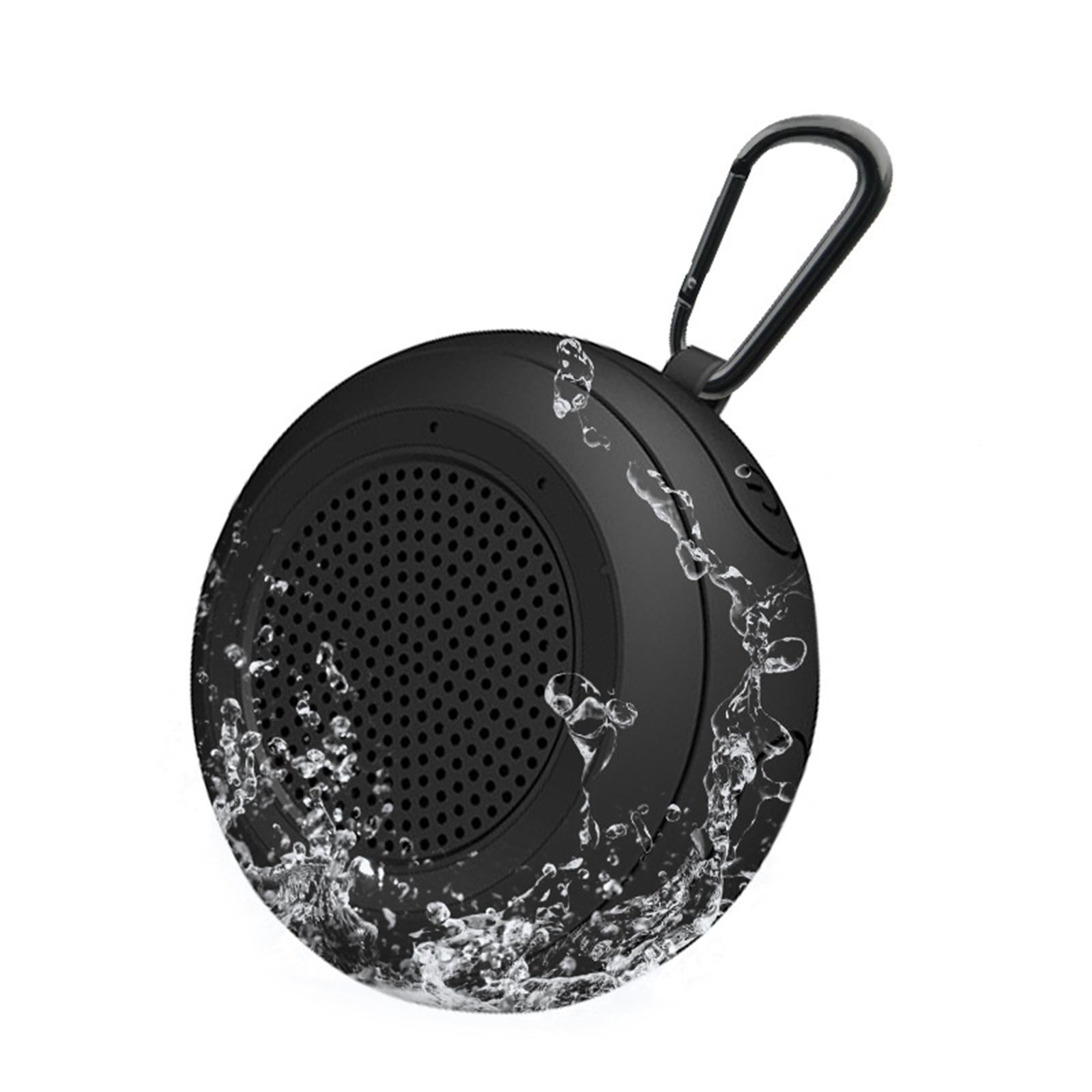 Portable Waterproof Bluetooth Speaker Floating for Pool Beach Boating Black