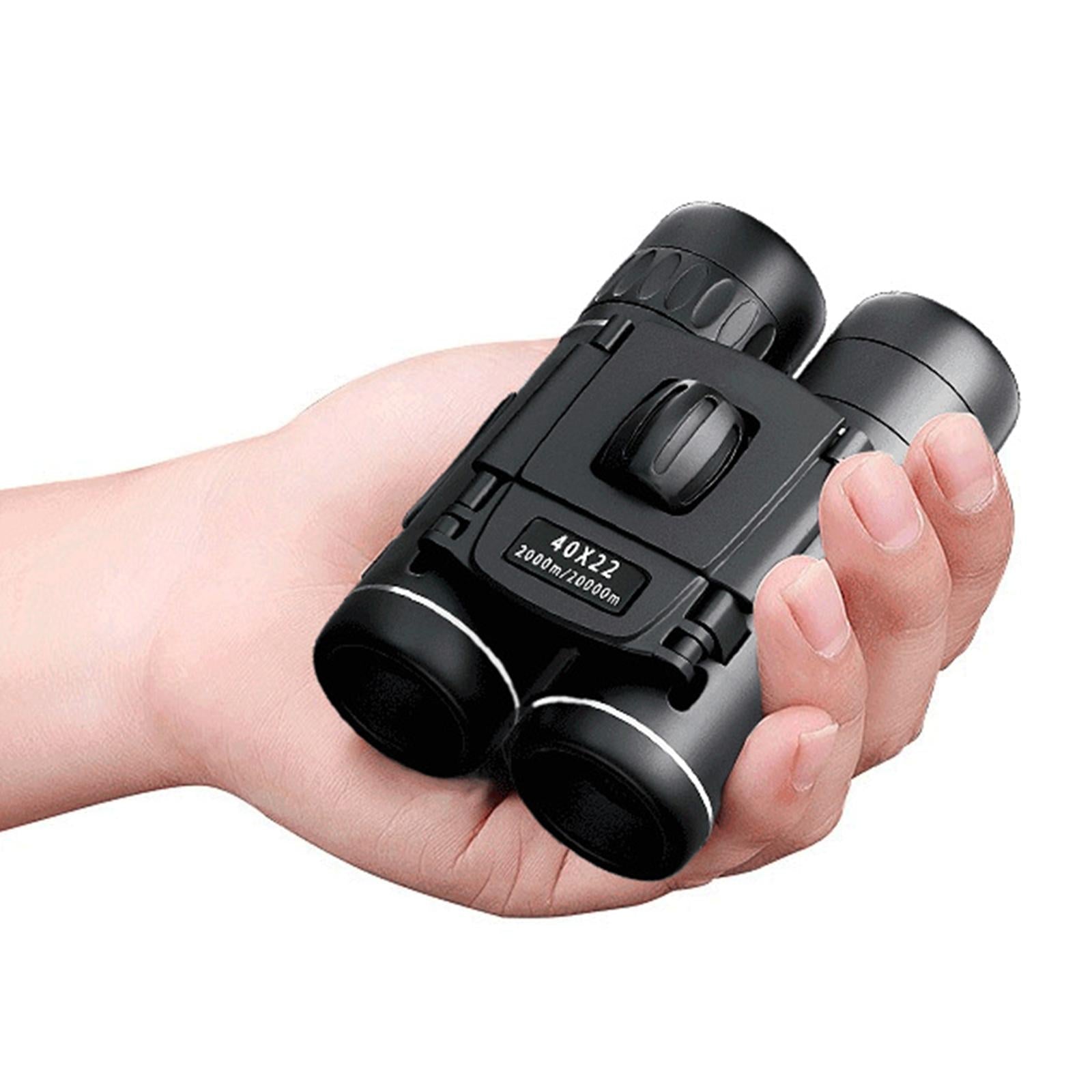 40x22 HD Binoculars Mini Telescope Folding High-Resolution for Travel Adults