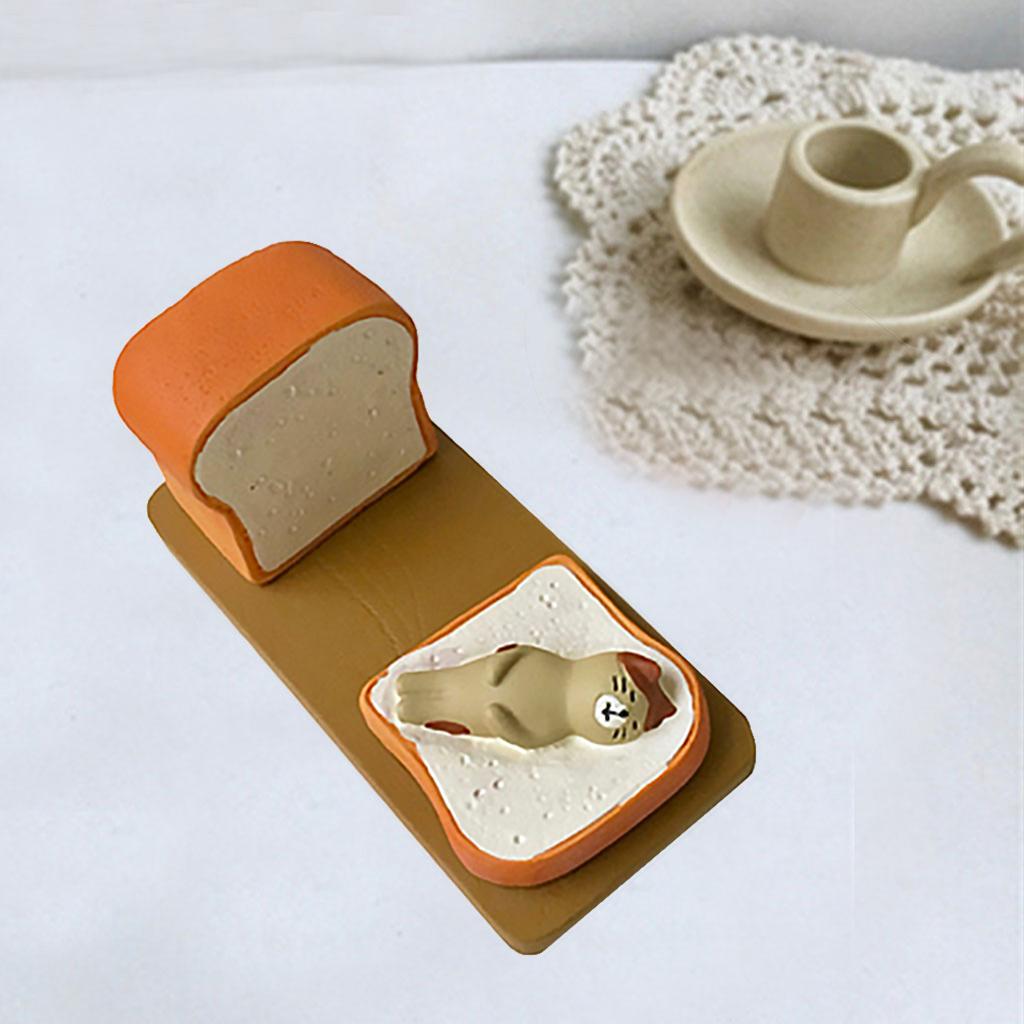 Desktop Creative Phone Holder for Tablets PC Couple  13.5x6x5cm Toast