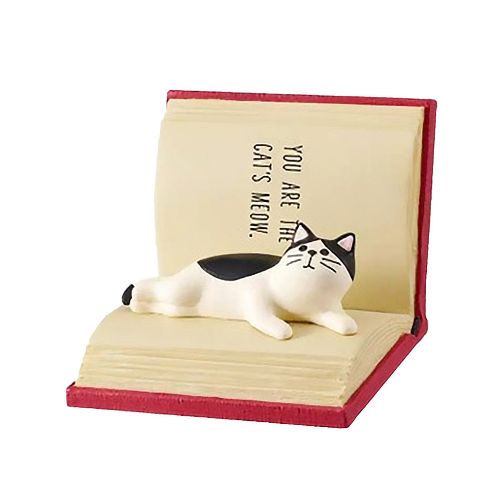 Desktop Creative Phone Holder for Tablets PC Couple  8.5xx10x7cm  Book Cat