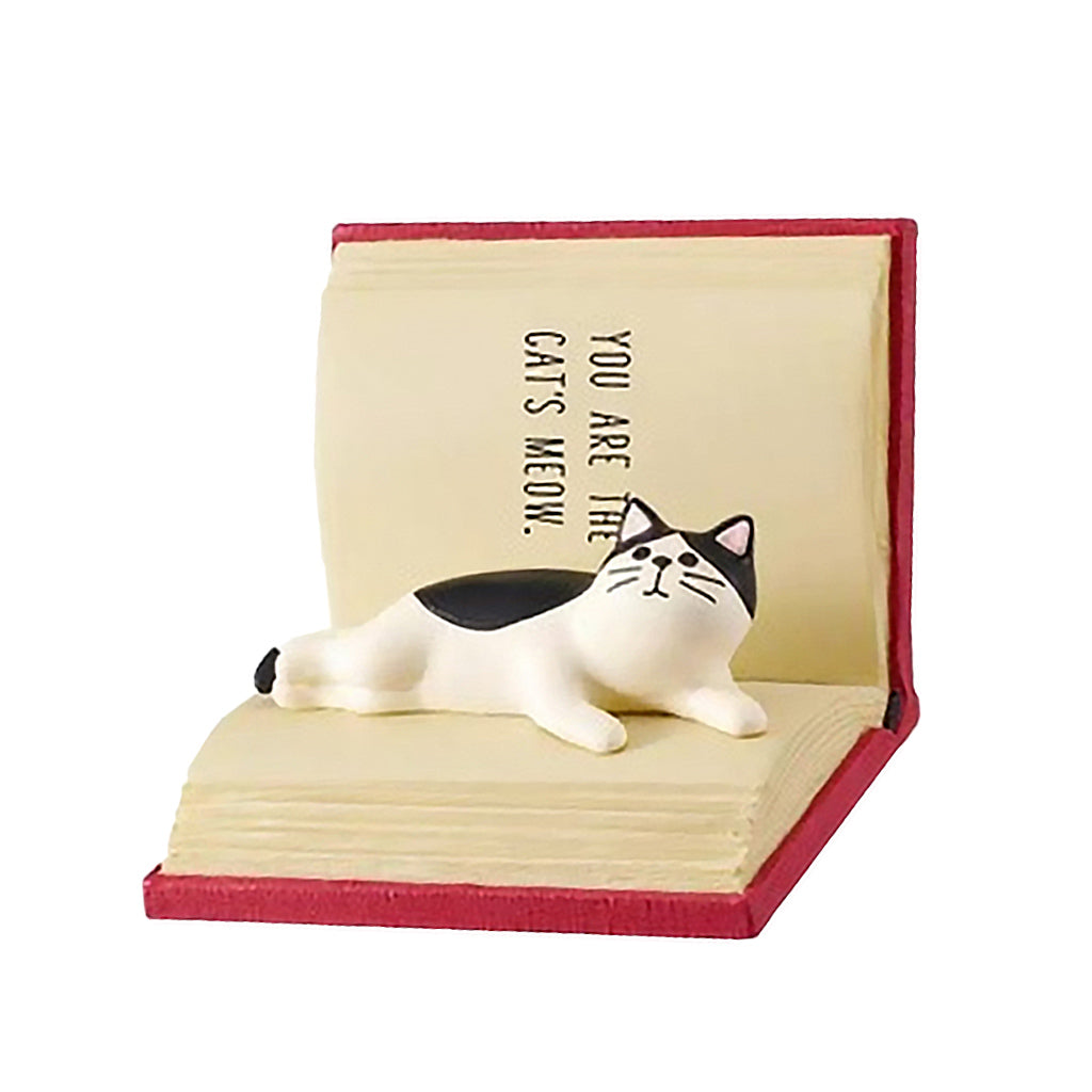 Desktop Creative Phone Holder for Tablets PC Couple  8.5xx10x7cm  Book Cat