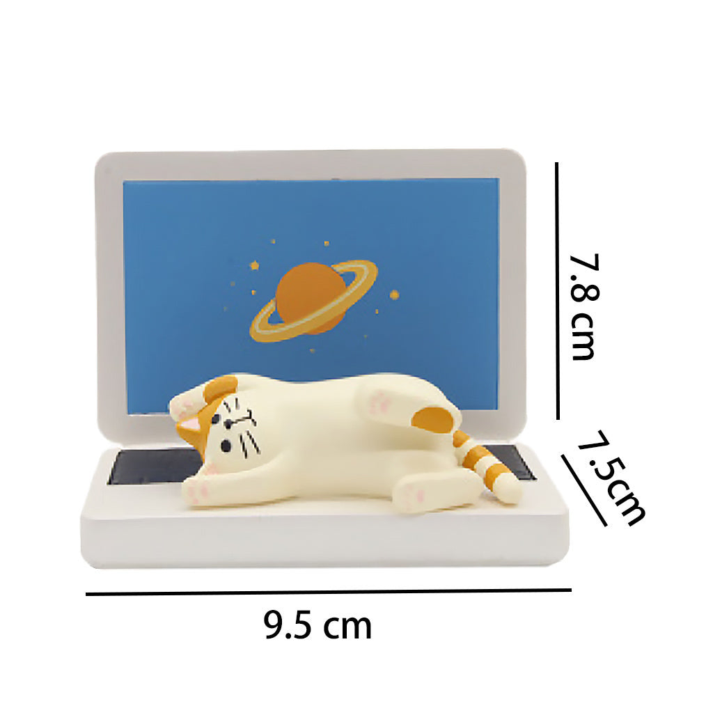 Desktop Creative Phone Holder for Tablets PC Couple  9.5x7.5x7.8cm PC Cat