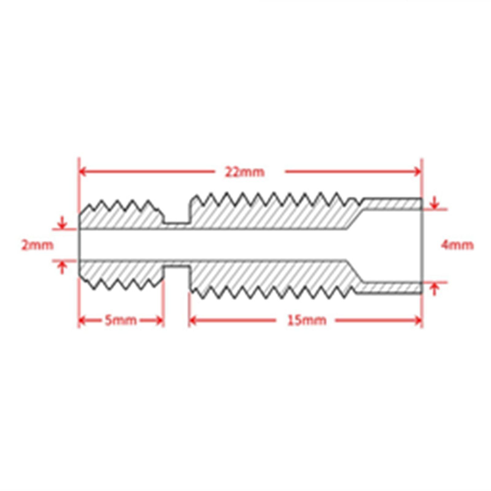 Throat M7 Thread Replaces for V6 1.75mm Filament 3D Printer