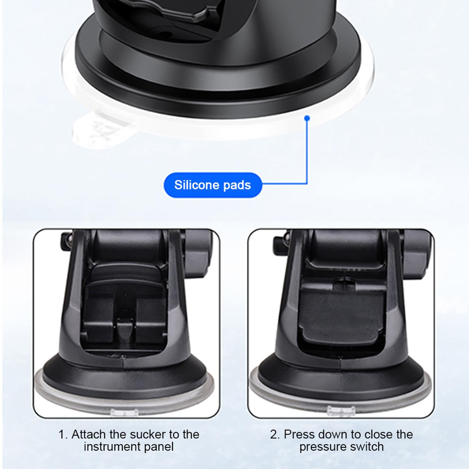 Car Phone Mount Phone Holder for Car Dashboard Air Vent Rotation Suction Cup