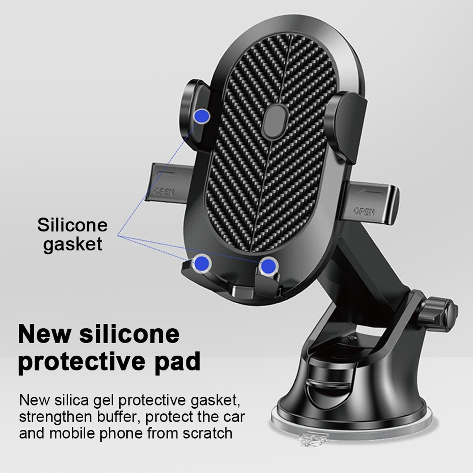 Car Phone Mount Phone Holder for Car Dashboard Air Vent Rotation Suction Cup