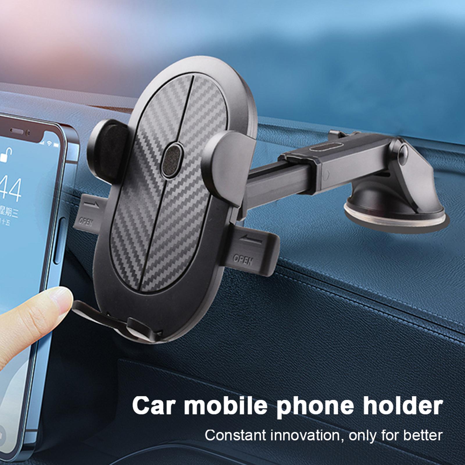 Car Phone Mount Phone Holder for Car Dashboard Air Vent Rotation Suction Cup