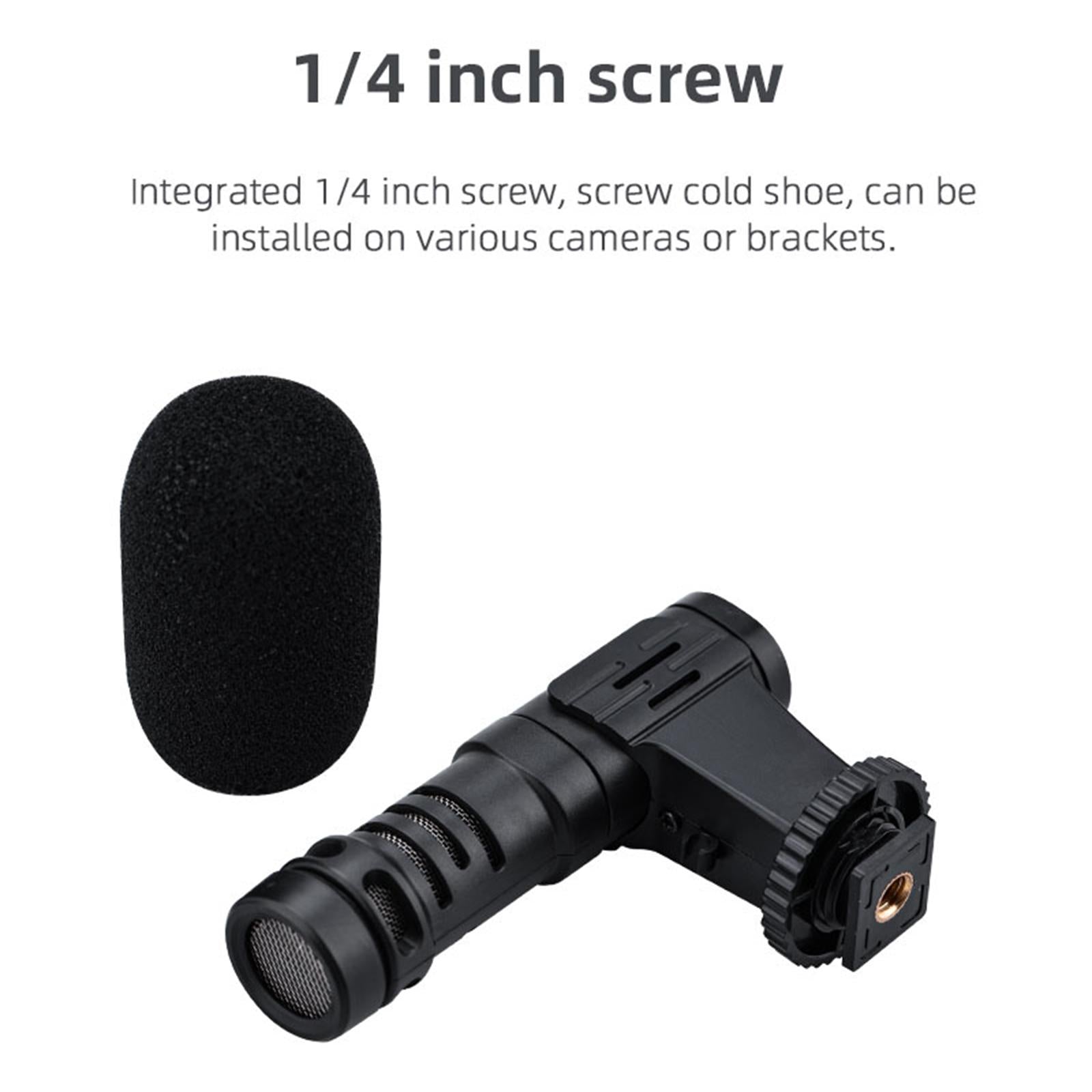 Camera Recording Mic Anti-Shock Compact Video Microphone for DSLR Tablet