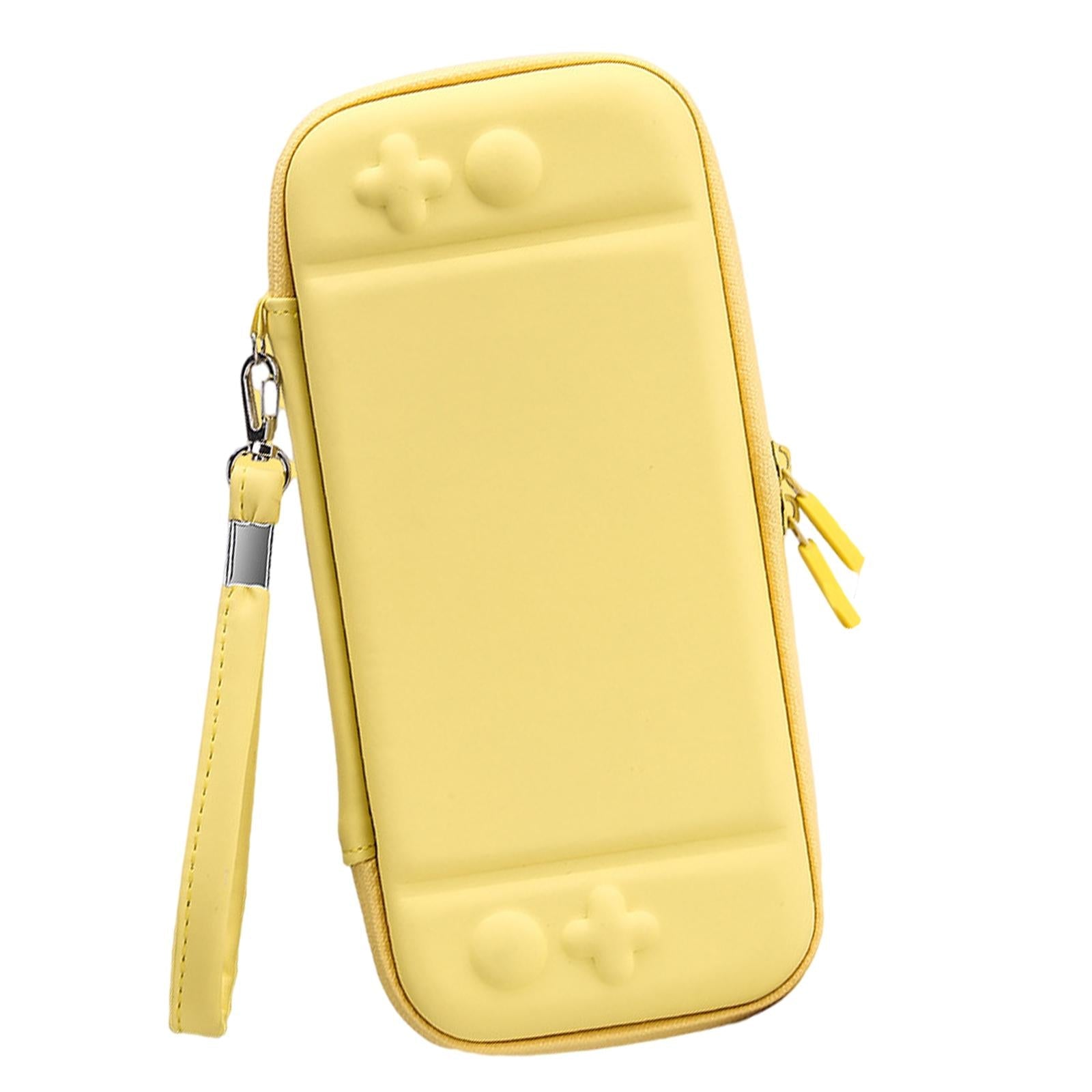 Carrying Case Cute Waterproof for NS Switch Lite Large Storage Space Yellow