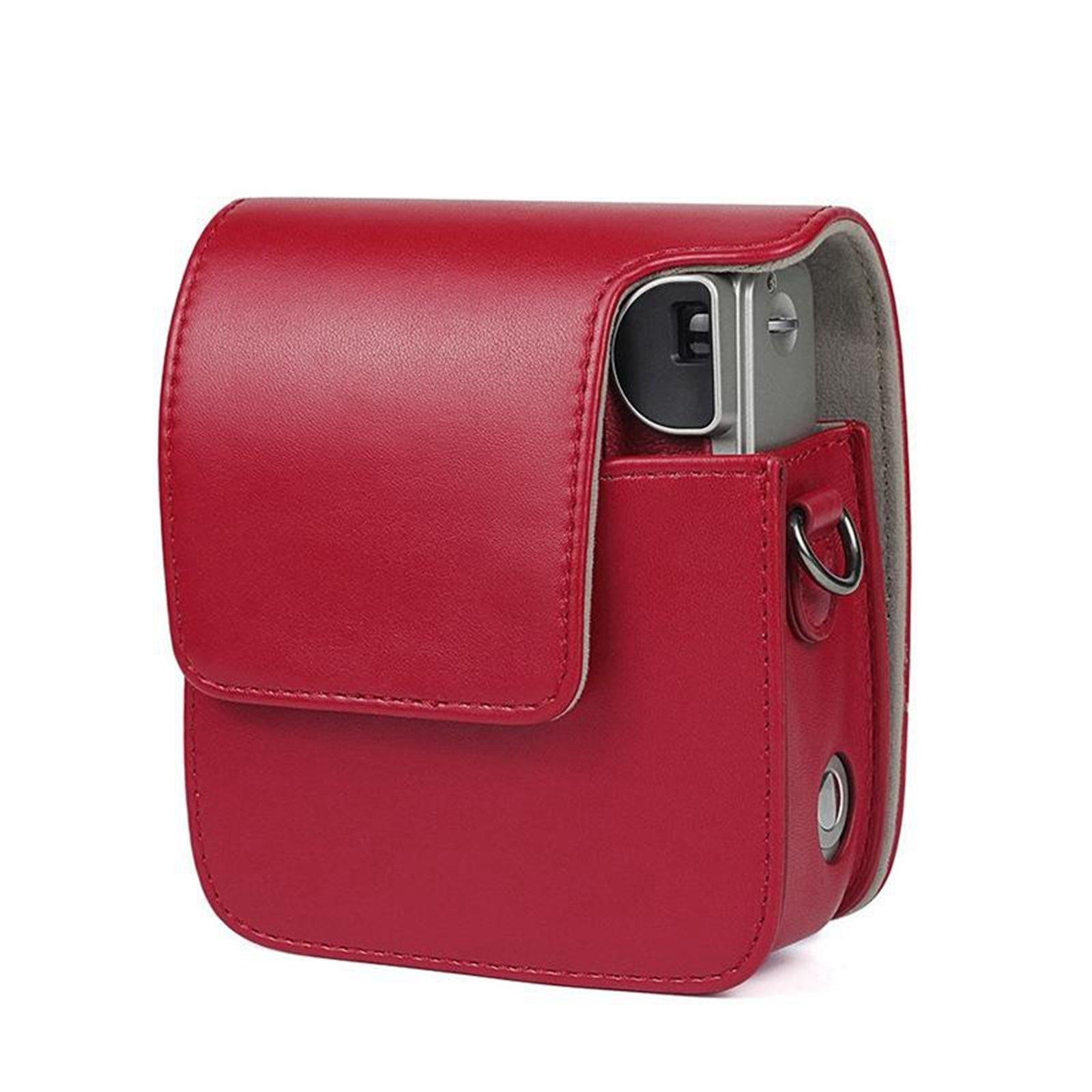 Rustic Protective Case for Instax Mini 90 Instant Film Camera Accessories Red