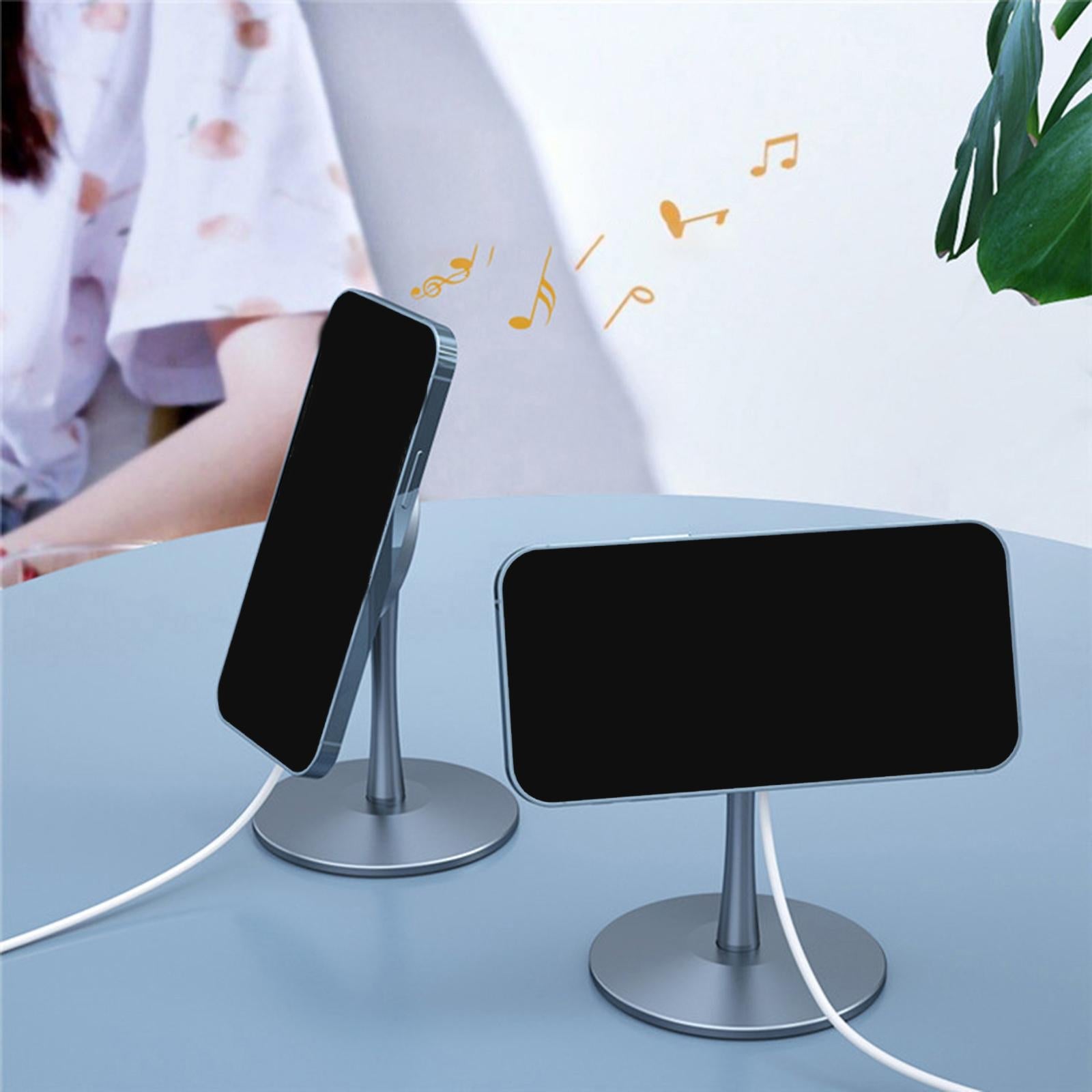 Wireless Charger Phone Holder Magnetic Stand Bed Support Only for iphone12