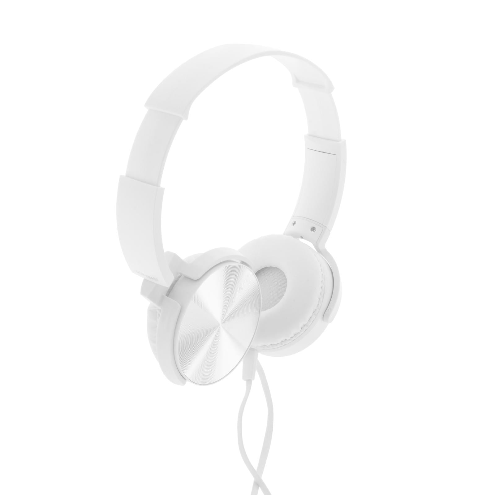 XB450 Wired Headset Over Ear for Tablet Computer Laptop Notebook white