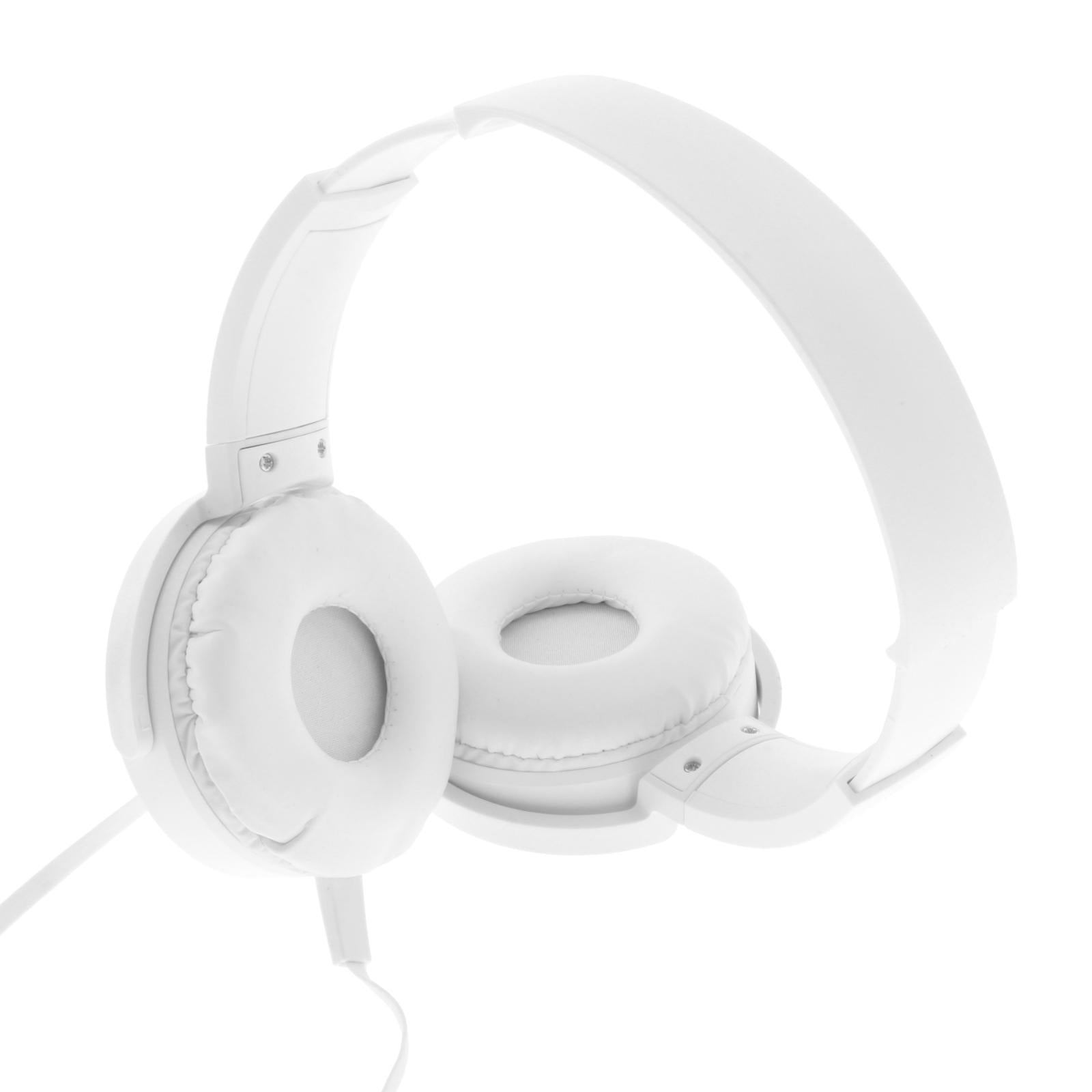 XB450 Wired Headset Over Ear for Tablet Computer Laptop Notebook white