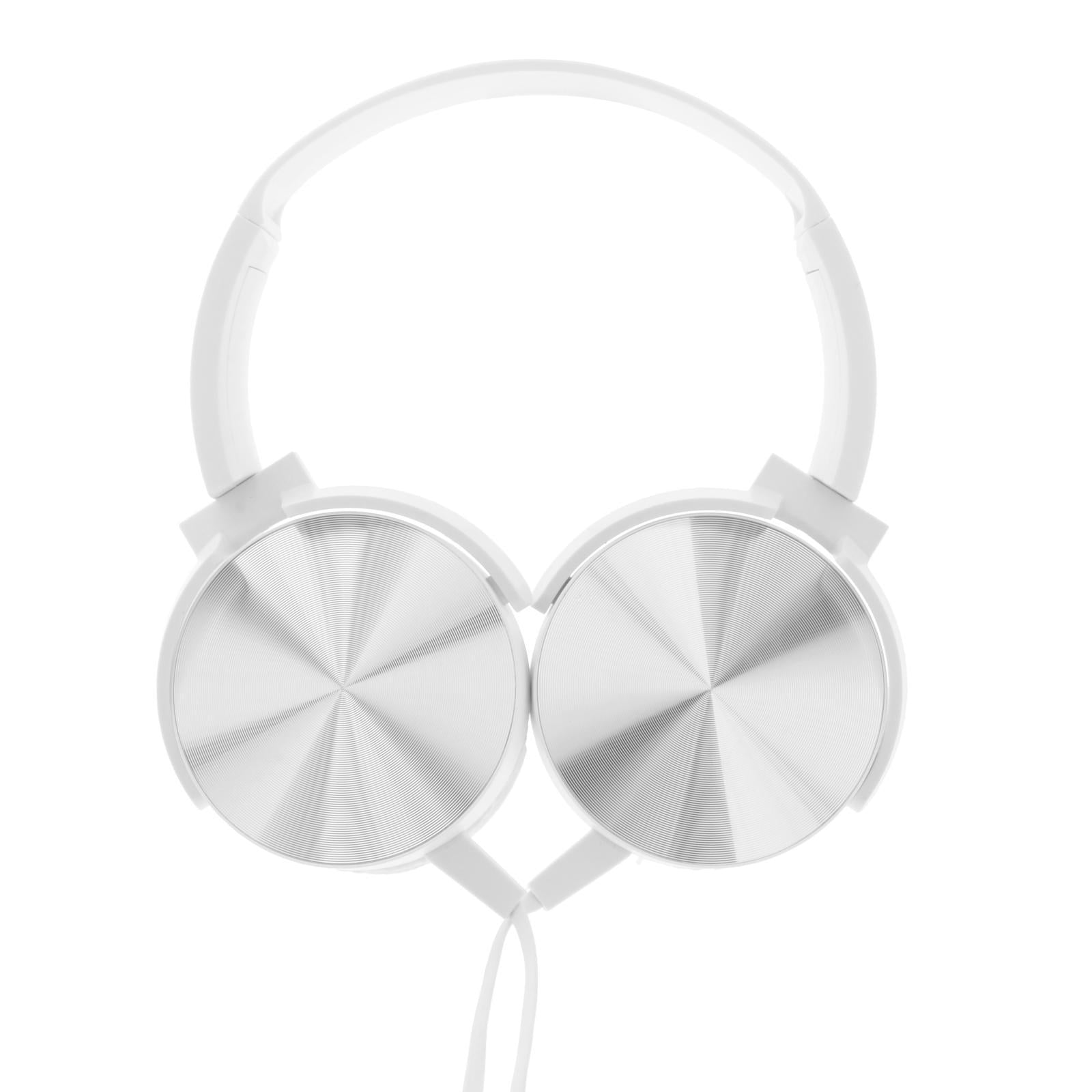 XB450 Wired Headset Over Ear for Tablet Computer Laptop Notebook white