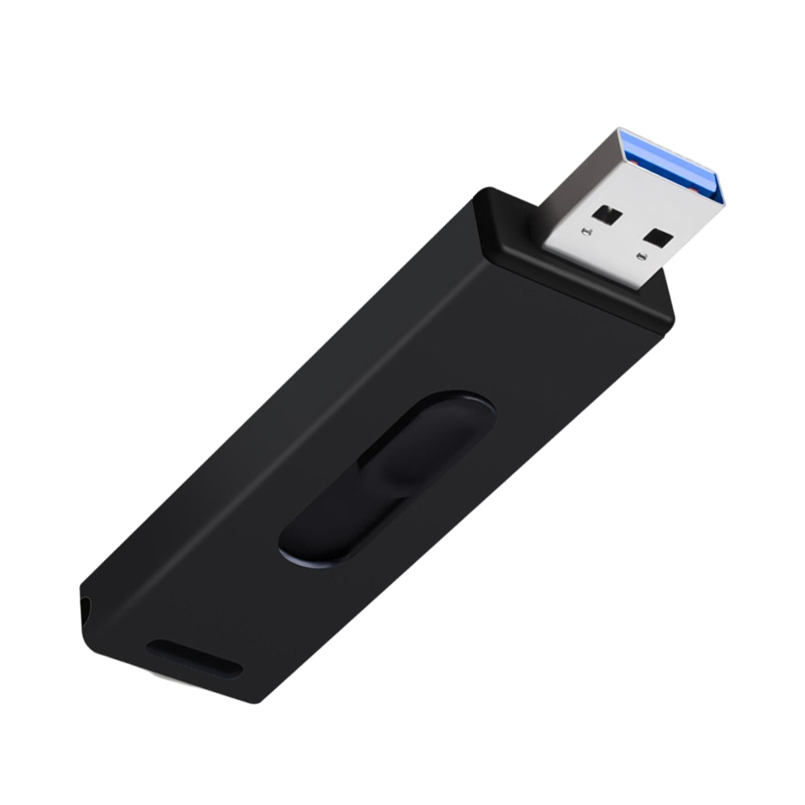 USB 3.1 Flash Disk Super Speed Memory Stick for Computer Gadget Black 256GB