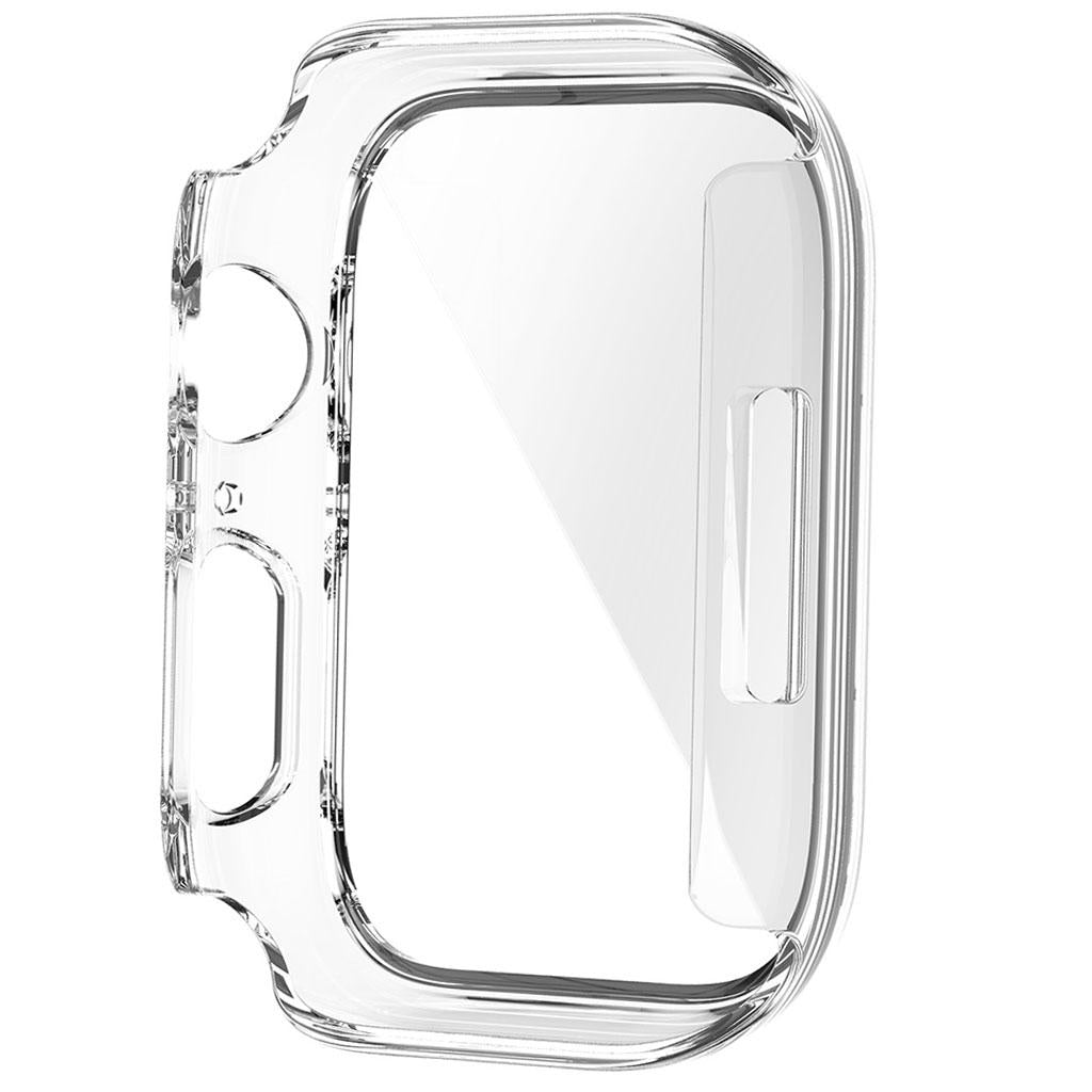 45mm Bumper Frame Protective Case Waterproof for iWatch Series 7 Clear