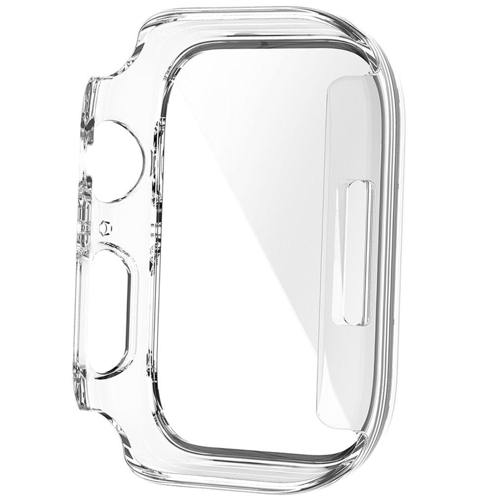 45mm Bumper Frame Protective Case Waterproof for iWatch Series 7 Clear