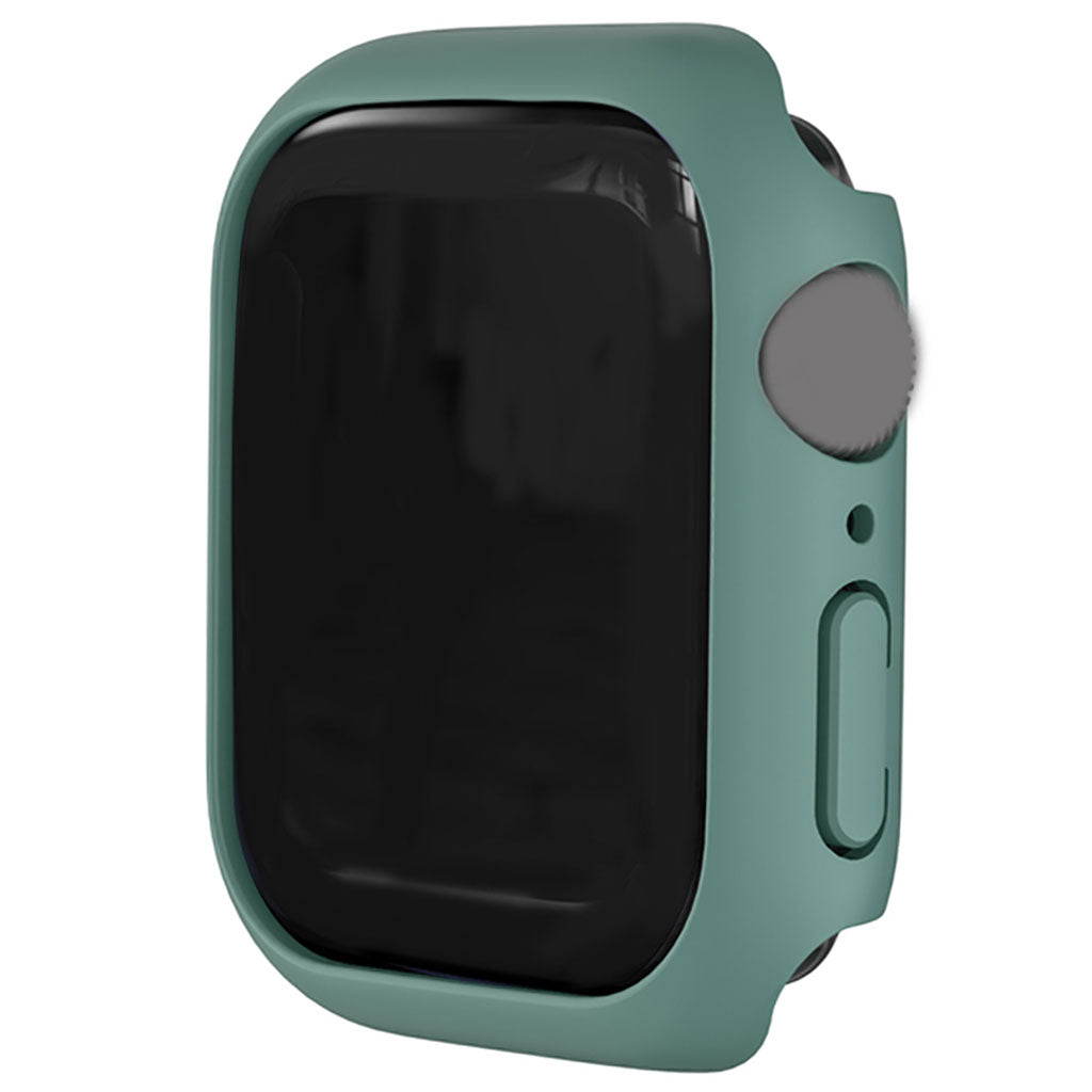 45mm Bumper Frame Protective Case Waterproof for iWatch Series 7 Green