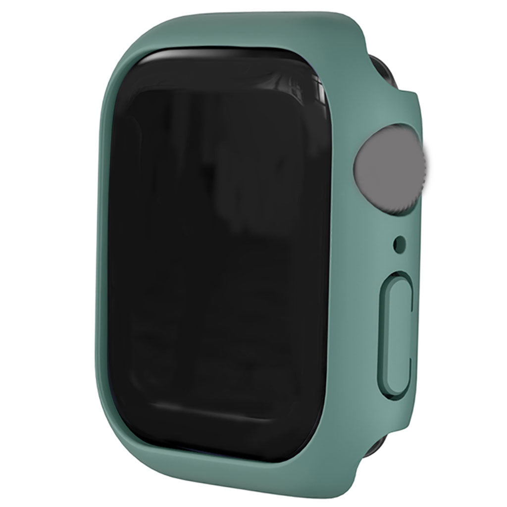 45mm Bumper Frame Protective Case Waterproof for iWatch Series 7 Green