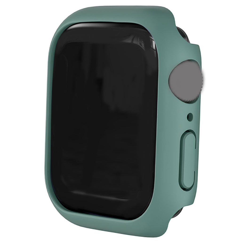 45mm Bumper Frame Protective Case Waterproof for iWatch Series 7 Green