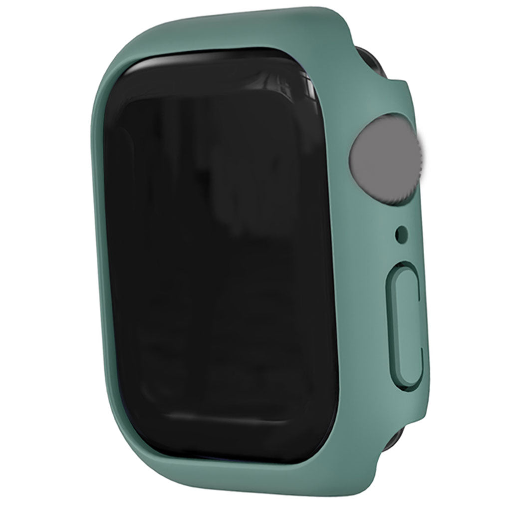 45mm Bumper Frame Protective Case Waterproof for iWatch Series 7 Green