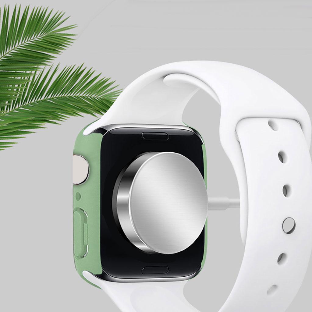 45mm Bumper Frame Protective Case Waterproof for iWatch Series 7 Green