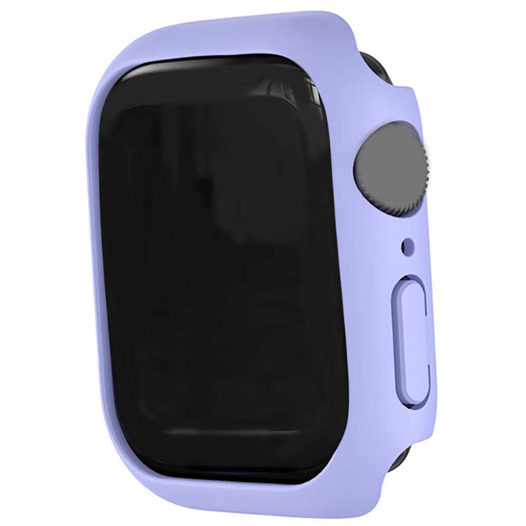 45mm Bumper Frame Protective Case Waterproof for iWatch Series 7 Purple