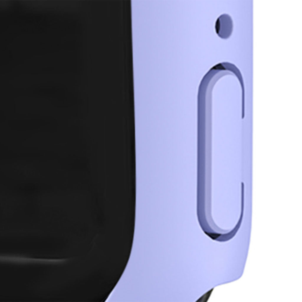 45mm Bumper Frame Protective Case Waterproof for iWatch Series 7 Purple