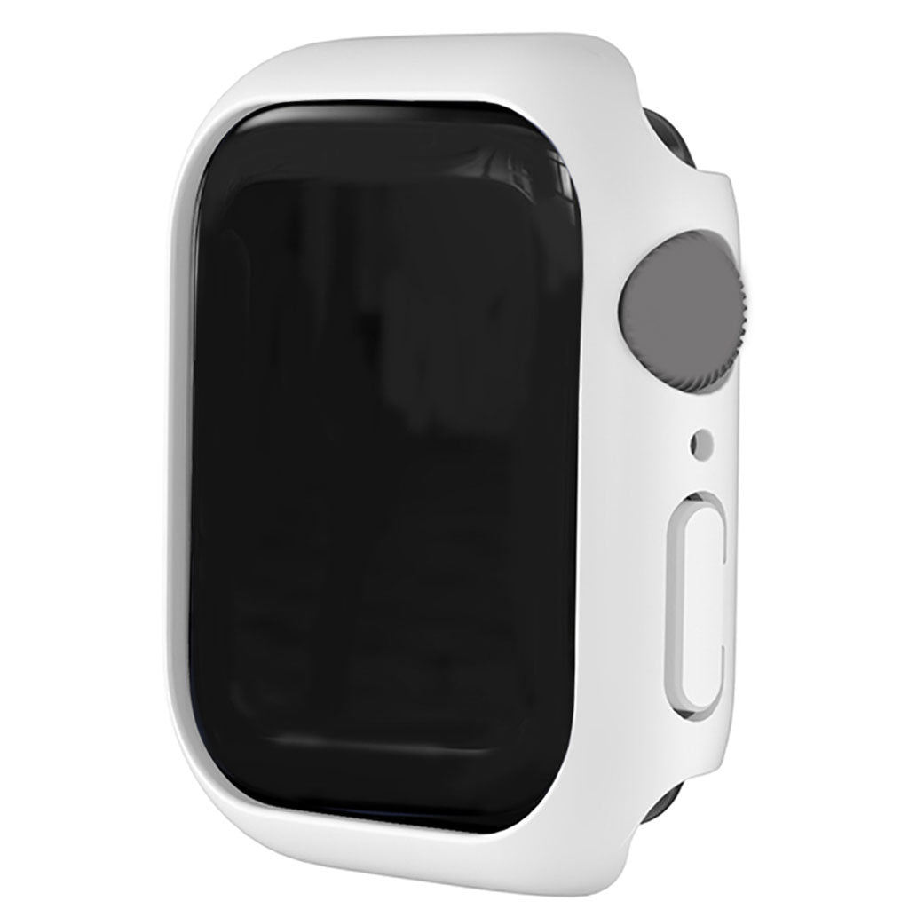 45mm Bumper Frame Protective Case Waterproof for iWatch Series 7 White