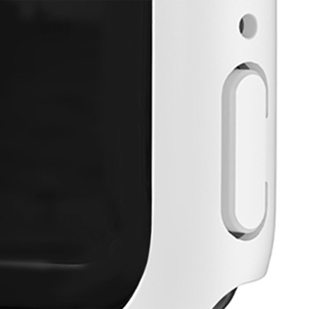 45mm Bumper Frame Protective Case Waterproof for iWatch Series 7 White
