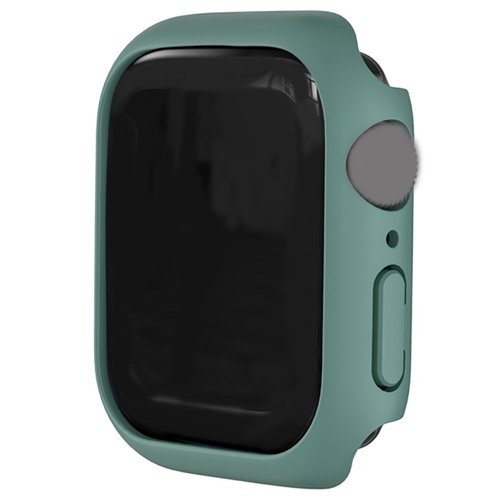 Watch Case Bumper Cover Scratches Defense for Apple Watch 7 41mm Women Men Green