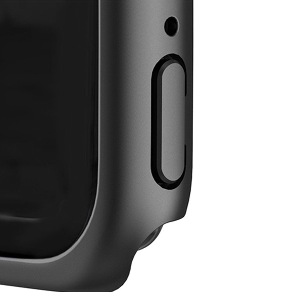 Watch Case Bumper Cover Scratches Defense for Apple Watch 7 41mm Women Men Black
