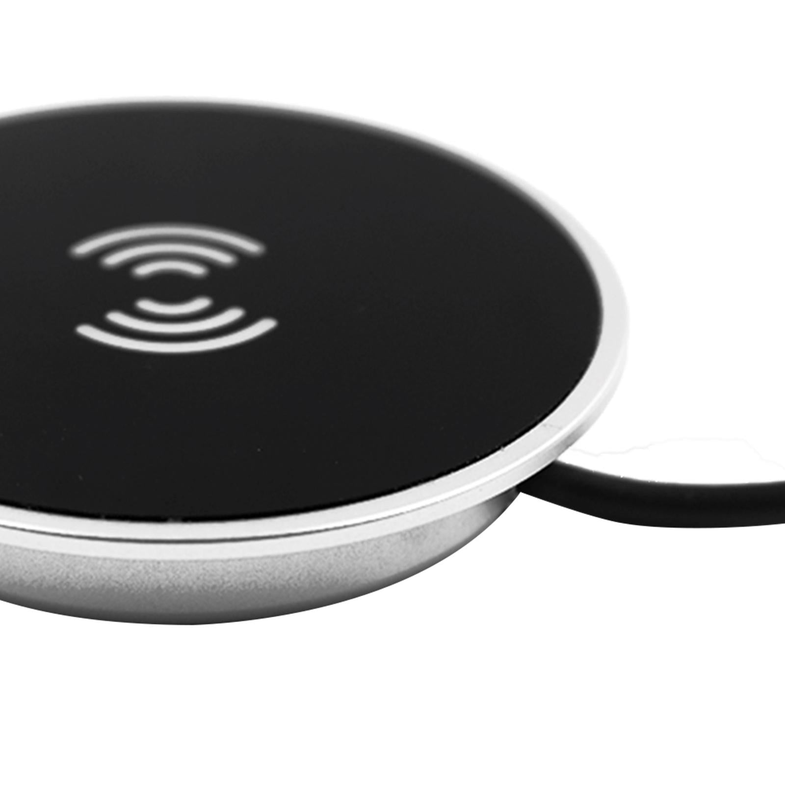 Desktop Wireless Charger Station Qi-Certified Hidden Quick Charge for Tables