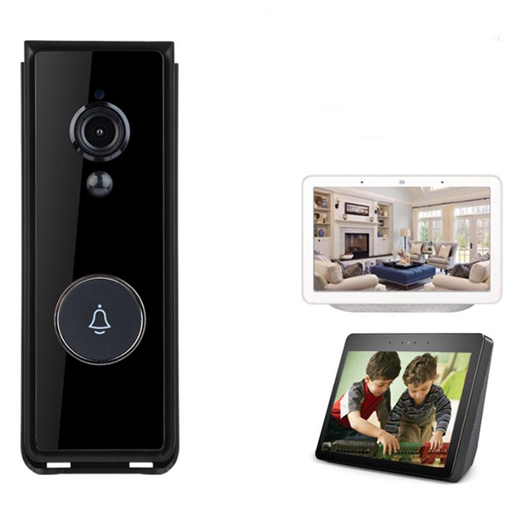 Wireless Video Doorbell Camera 166° Wide Angle Cloud Storage Two-Way Audio