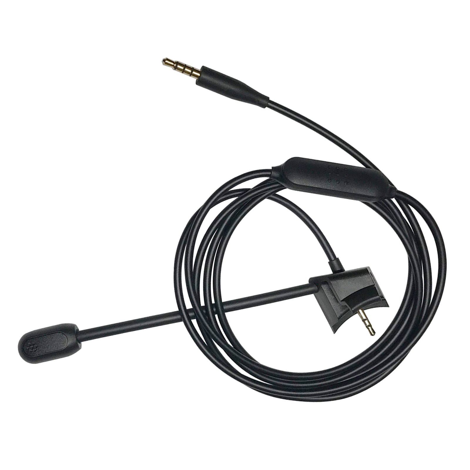 Game Microphone Cable 1.2M for QC35 QC35 II Headphones for PS5 2.5mm Plug