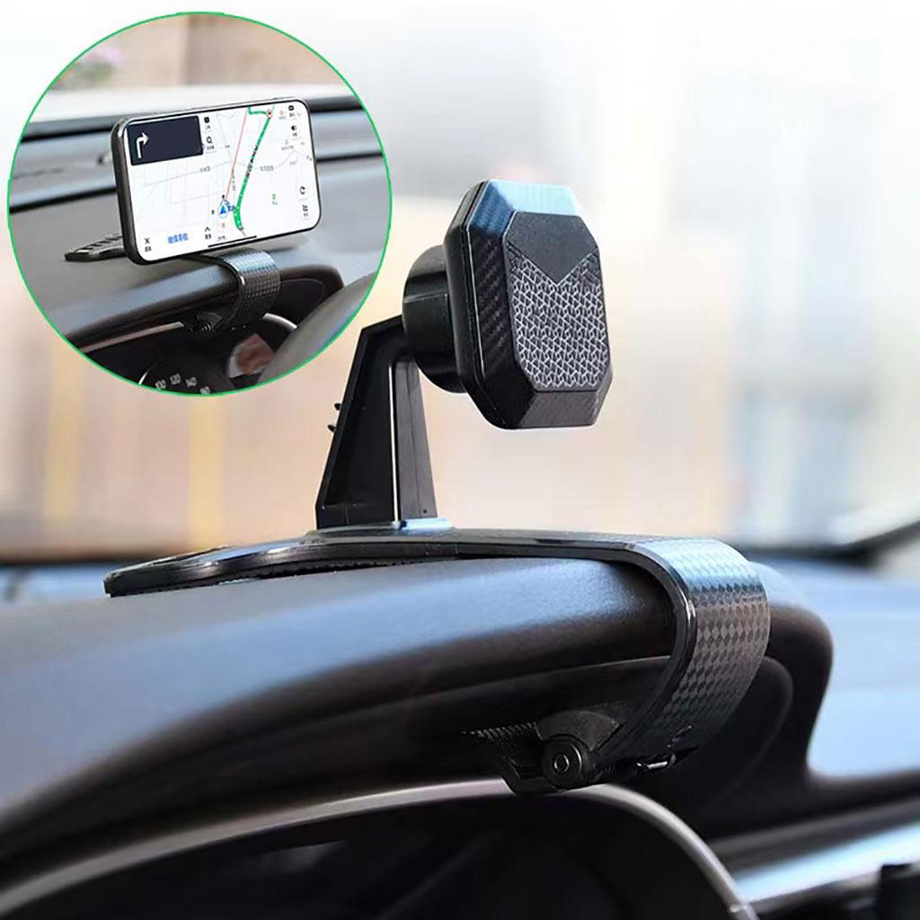 Car Phone Clip Dashboard Desk Magnetic Phone Holder for GPS All Phones