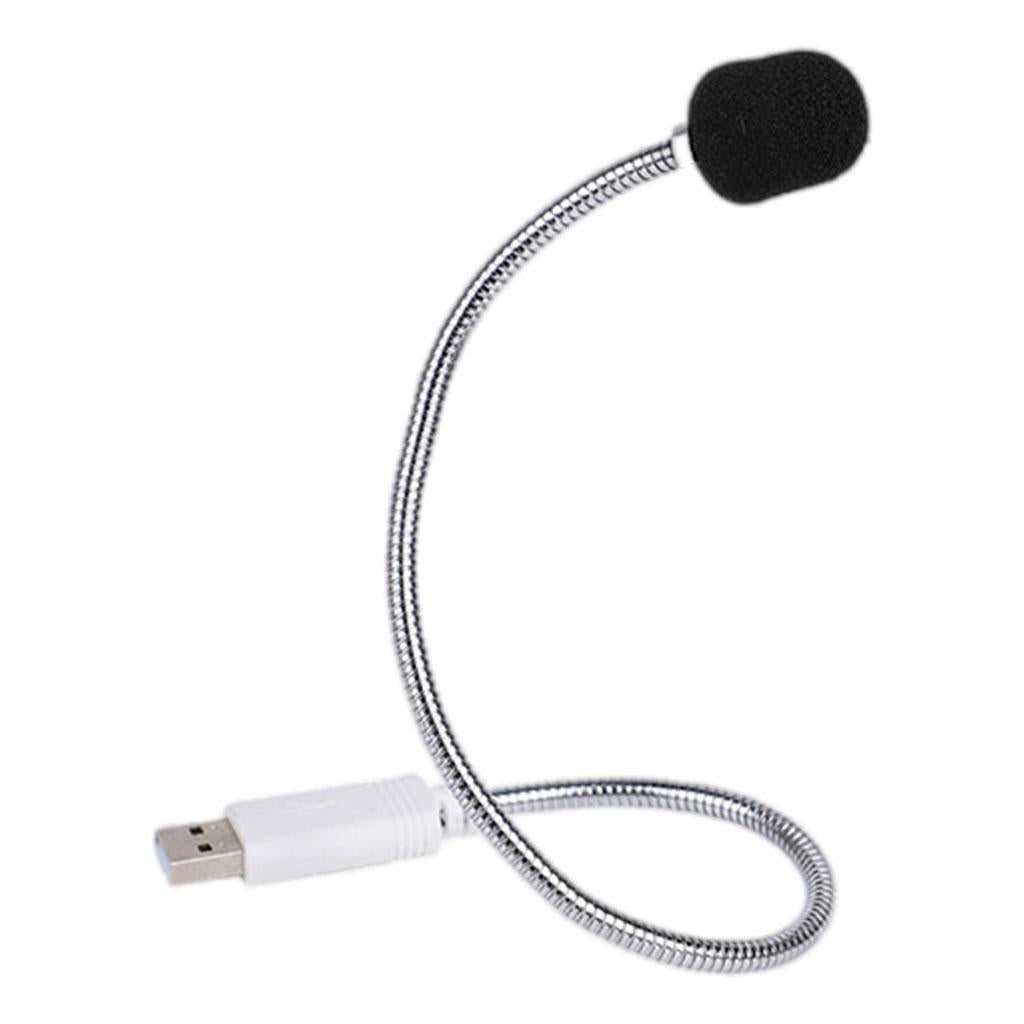 USB Condenser Microphones 360 Omni-Directional for Computer  Silver