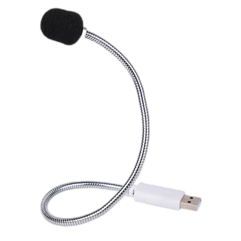 USB Condenser Microphones 360 Omni-Directional for Computer  Silver