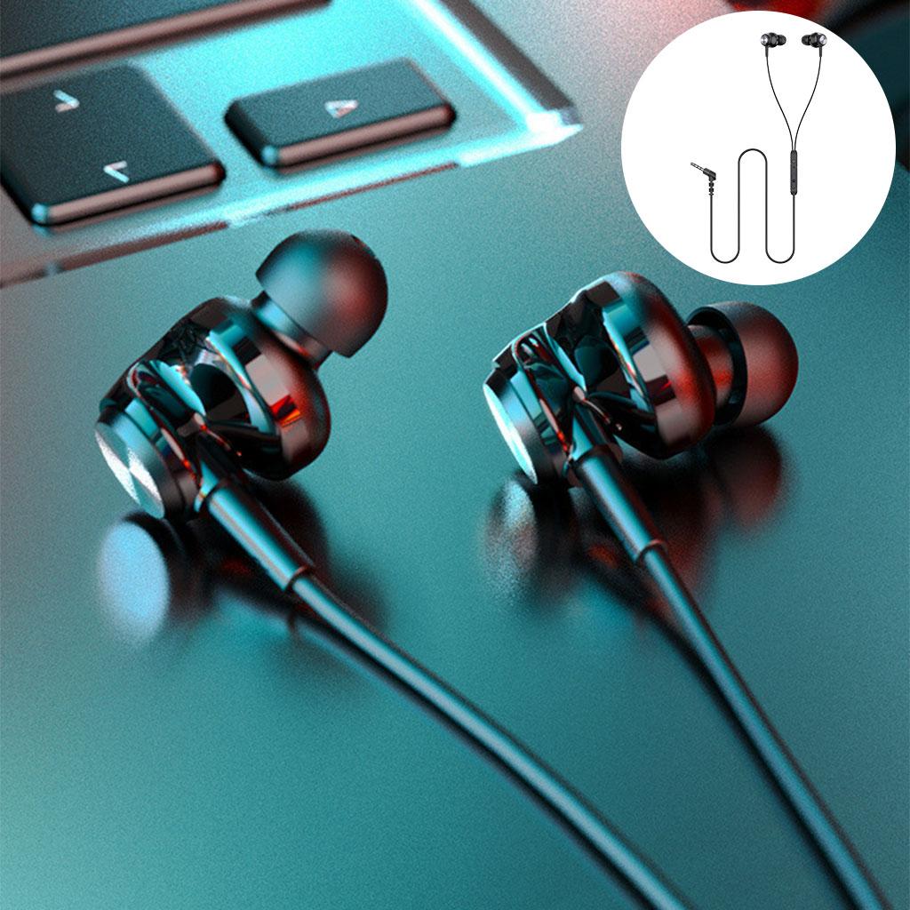 Qf310 Gaming Wired Earphone in Ear Built in Mic Stereo for Music Women Adult