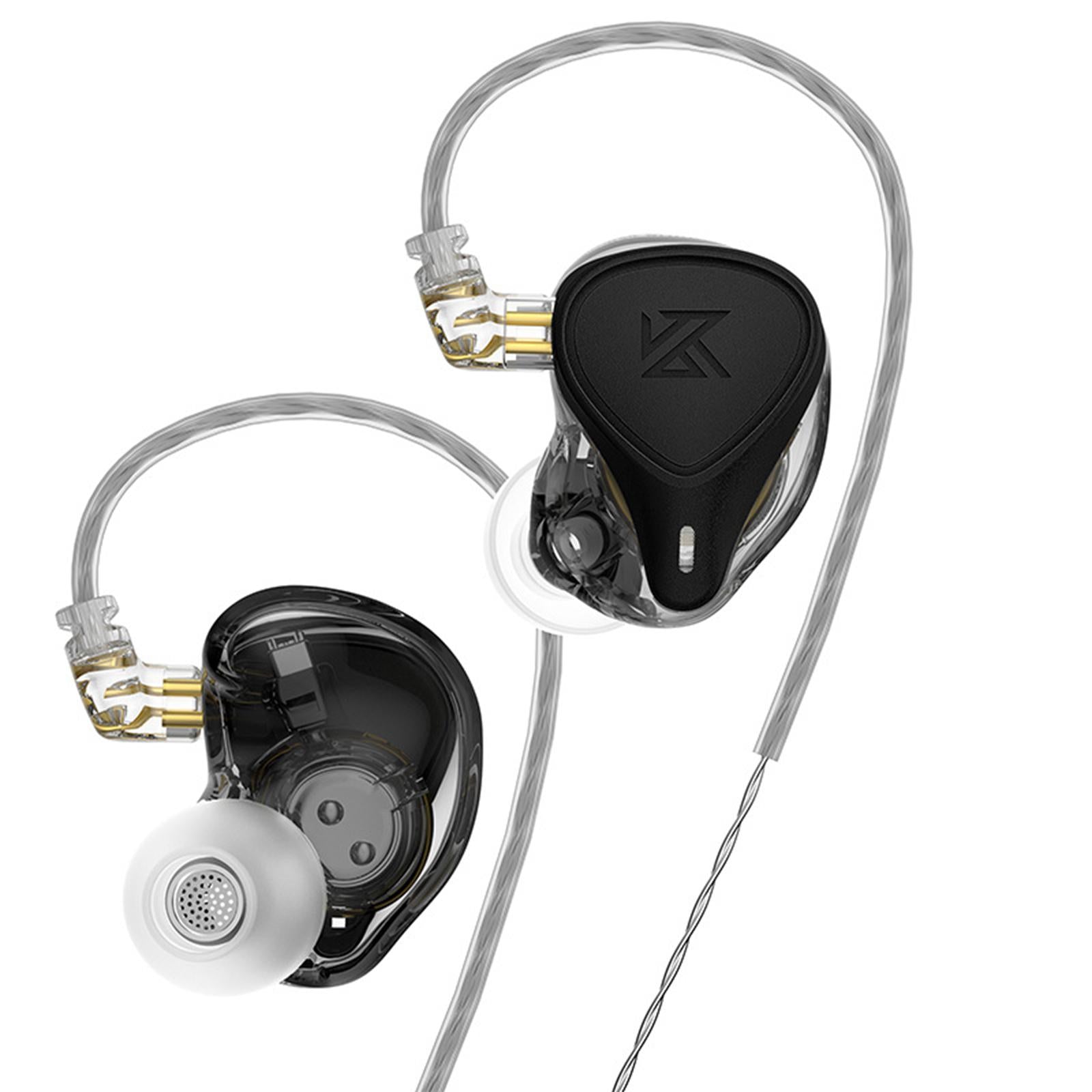 in Ear Headset Noise Cancellation Subwoofer Stereo Sports Black