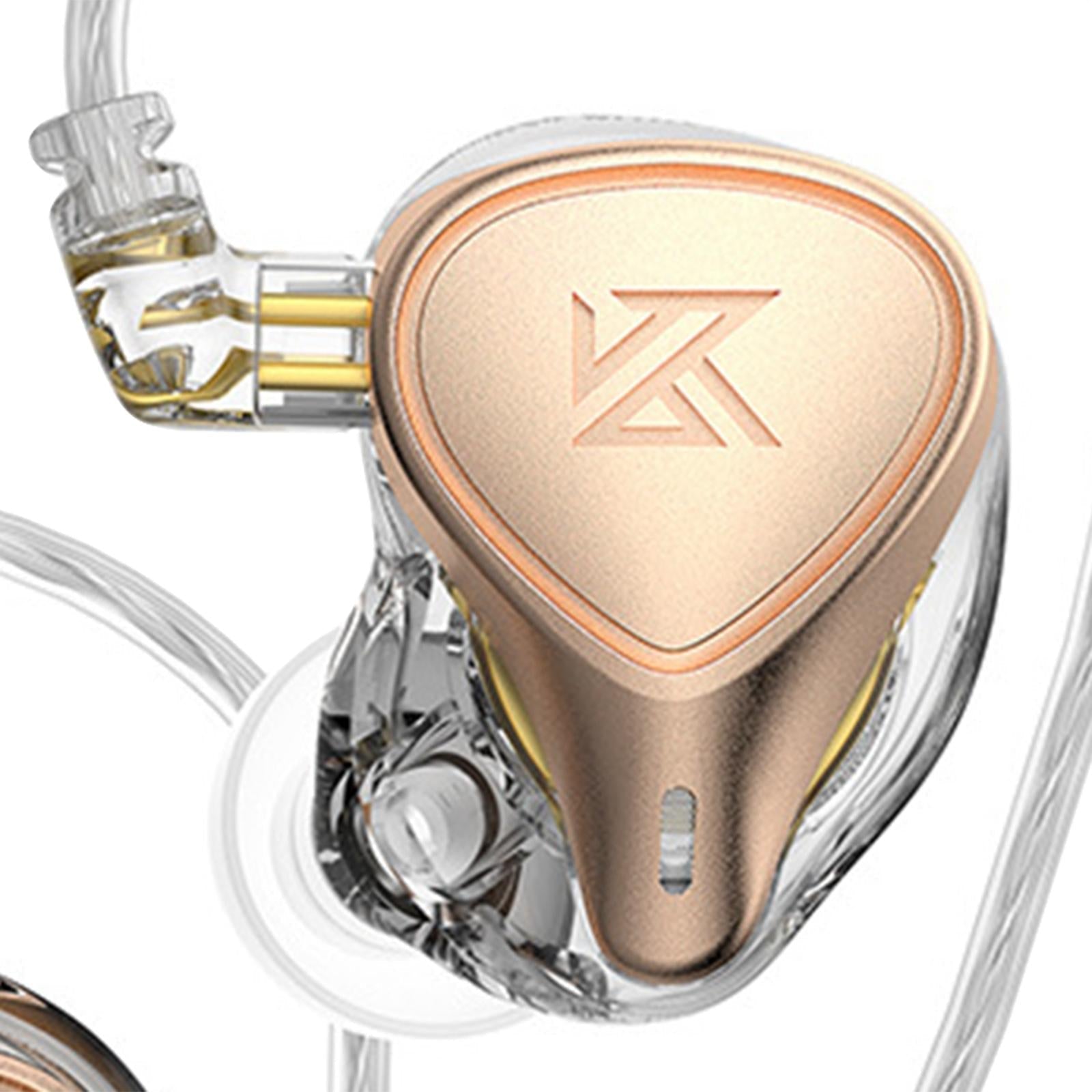 in Ear Headset Noise Cancellation Subwoofer Stereo Sports Gold