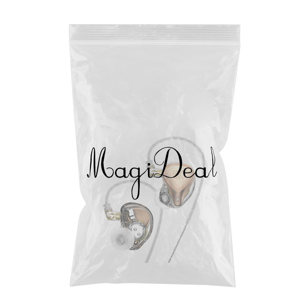 in Ear Headset Noise Cancellation Subwoofer Stereo Sports Gold