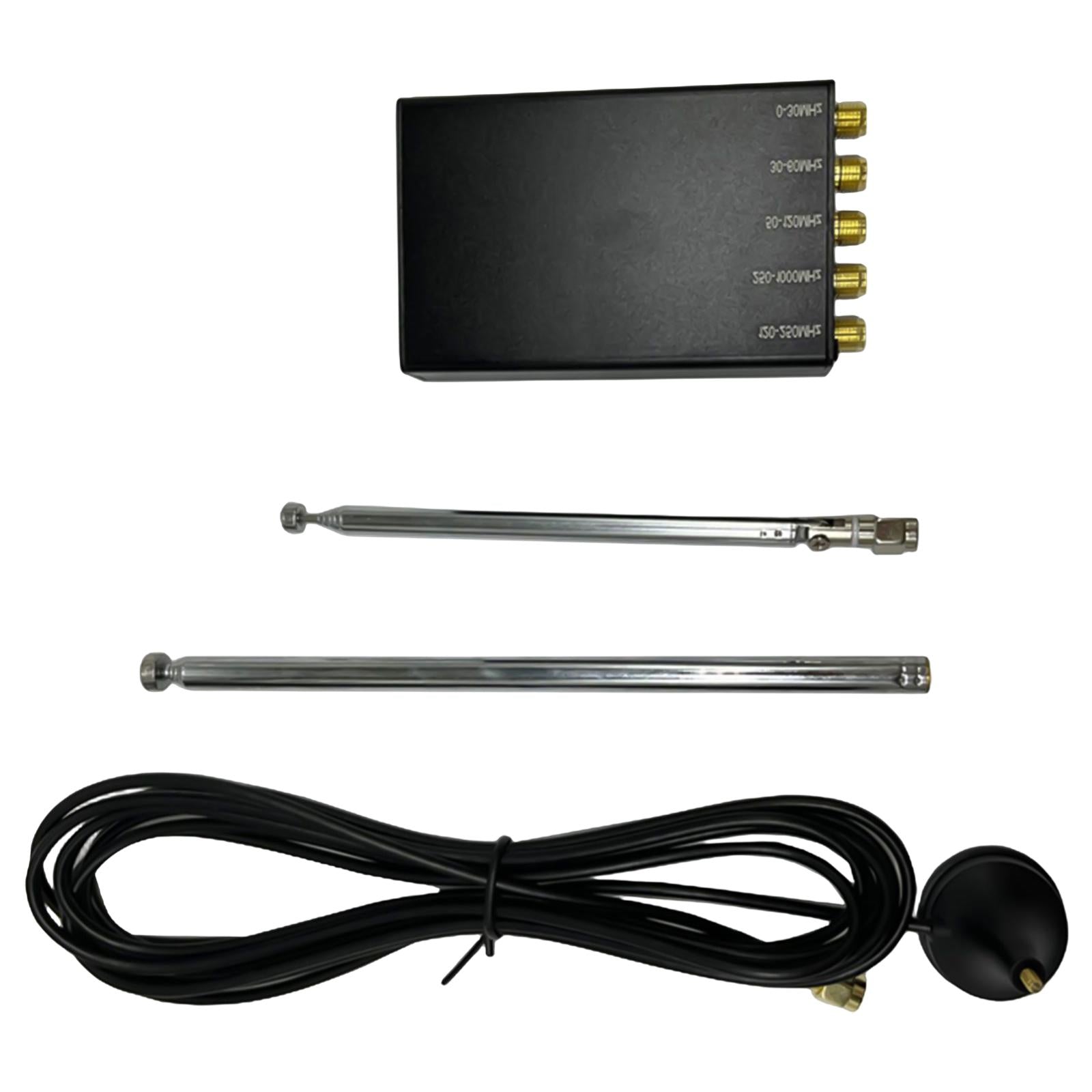 10M Portable SDR Receiver Adc 12Bit Railway Aviation 5 Antenna Interface