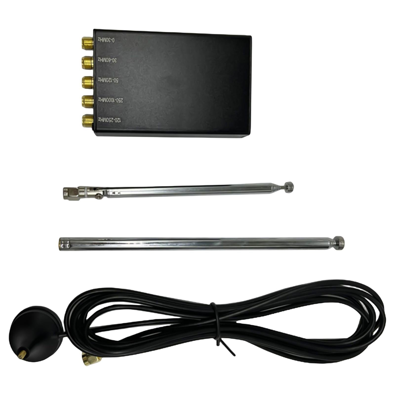 10M Portable SDR Receiver Adc 12Bit Railway Aviation 5 Antenna Interface