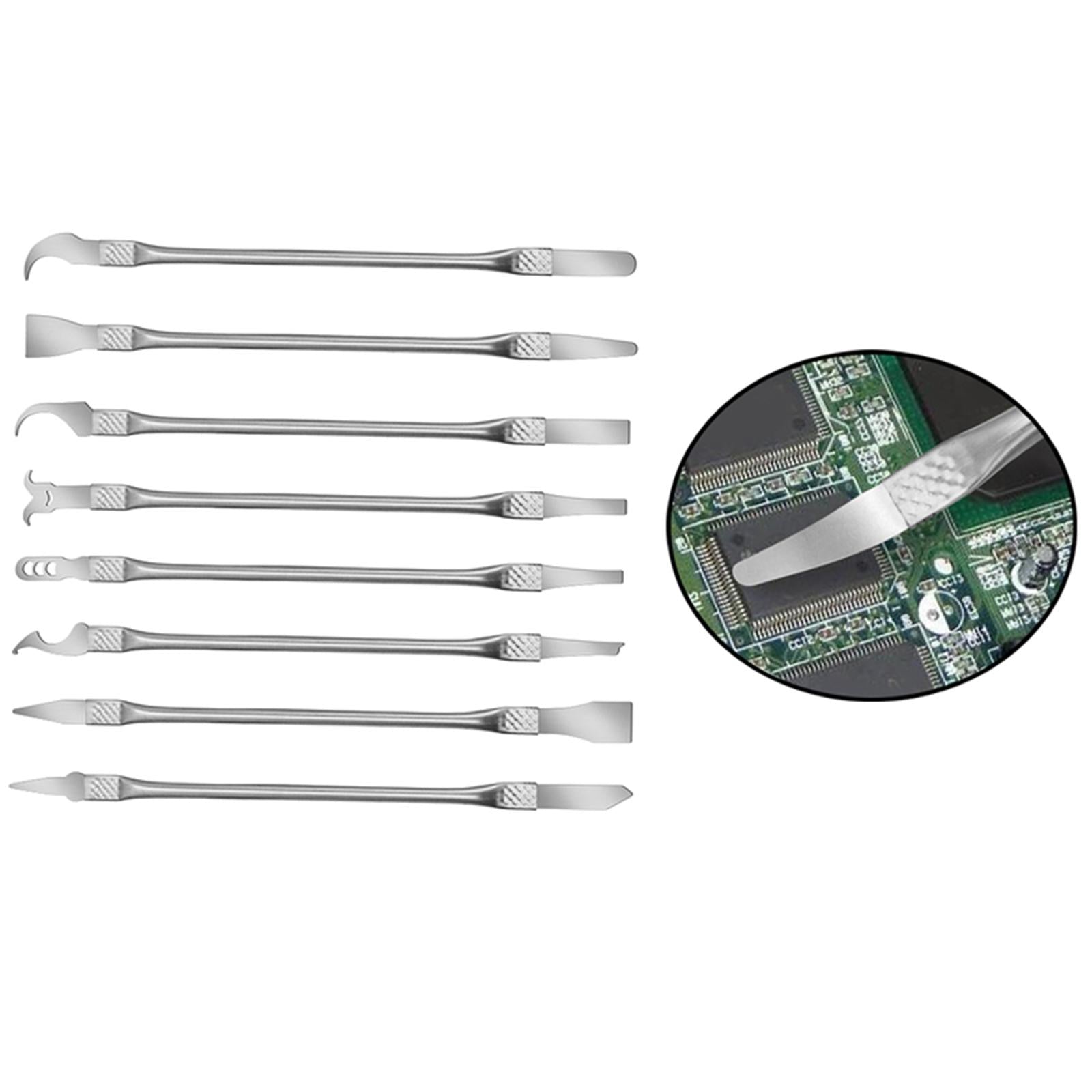 8 Pieces IC Chip Repair Thin Blade CPU Glue Removal Tool for Hardware Repair