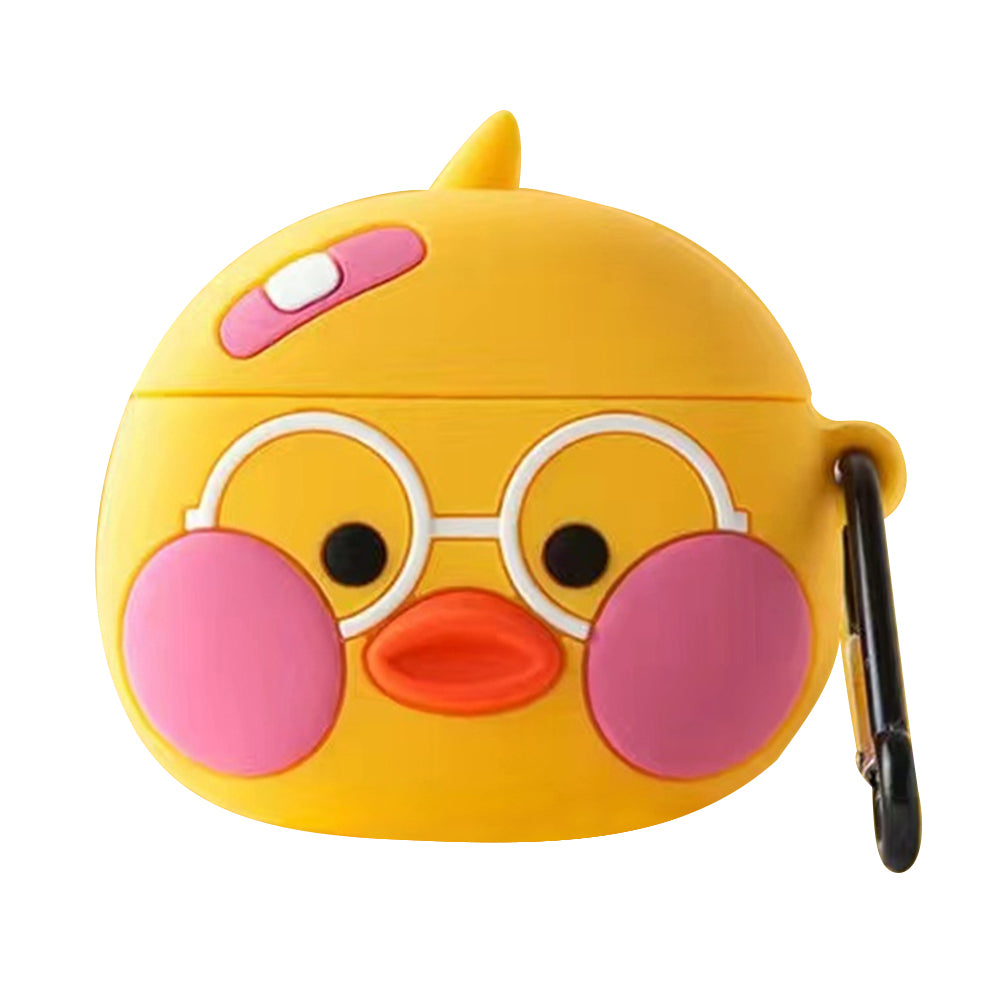 For Xiaomi Redmi AirDots 3 Pro Cute Cartoon Silicone Cover Bluetooth Earphone Protective Sleeve - Hyaluronic Acid Duck