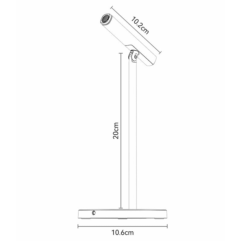 YESIDO KR18 360-Degree Omnidirectional Microphone Noise Reduction Mic for Online Meeting Lesson