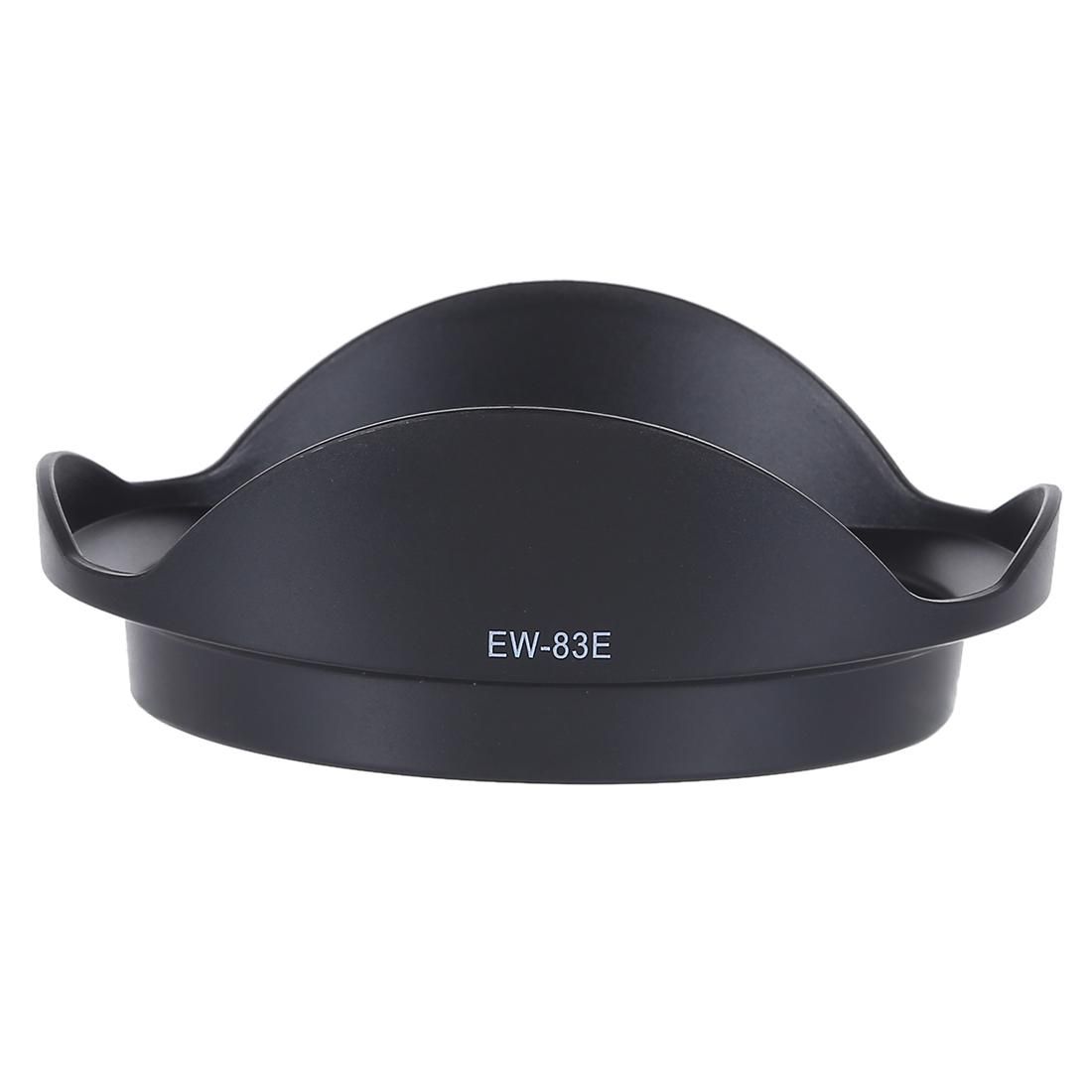 EW-83E Lens Hood Shade for Canon EF 17-40mm f/4L USM, EF 16-35mm f/2.8L USM, EF-S 10-22mm f/3.5-4.5 USM Lens (Black)