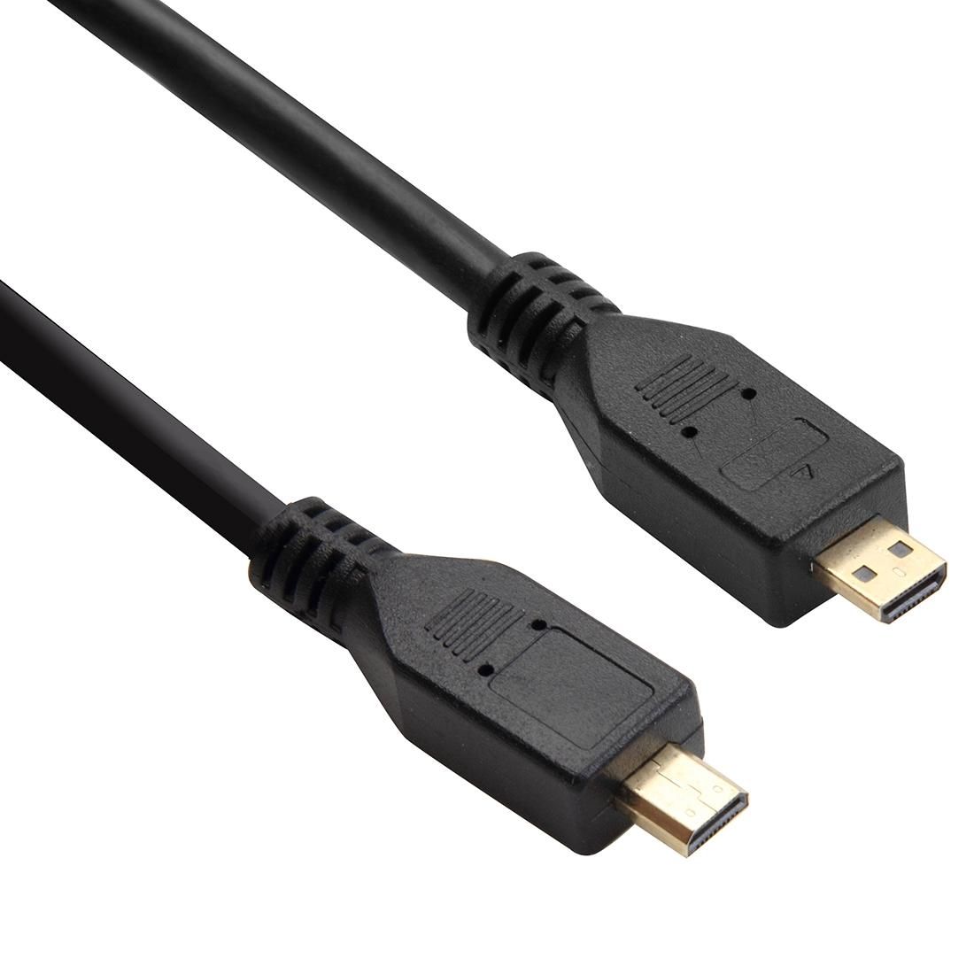 50cm Micro HDMI Male to Micro HDMI Male Connector Adapter Cable