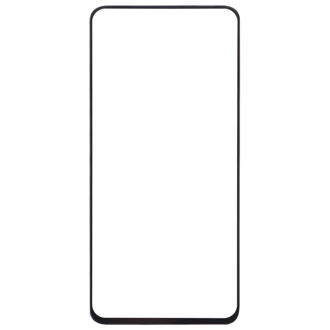 Front Screen Outer Glass Lens for OPPO Reno (Black)